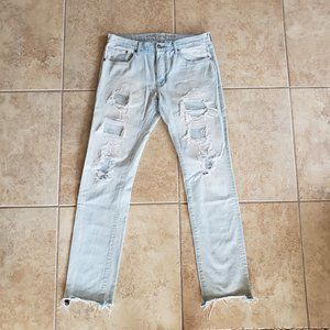 Men's AEO Slim Distressed Jeans 34x36